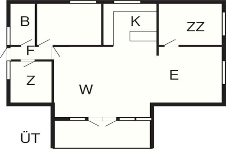 6 Person Holiday Home In Ansager Exterior foto